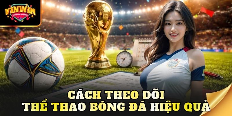 cach theo doi the thao bong da hieu qua Cách theo dõi thể thao bóng đá hiệu quả