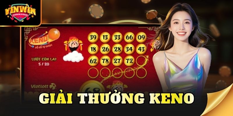 giai thuong keno