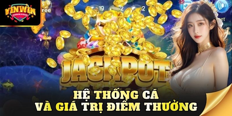 he thong ca va gia tri diem thuong Hệ thống cá và giá trị điểm thưởng